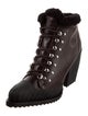 Chloé Leather Lace-Up Boots