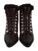 Chloé Leather Lace-Up Boots
