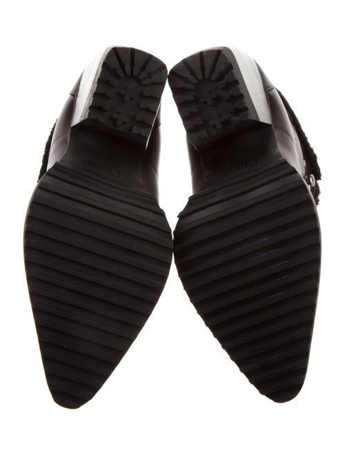 Chloé Leather Lace-Up Boots