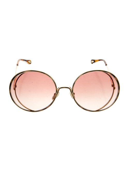 Chloé Round Gradient Sunglasses