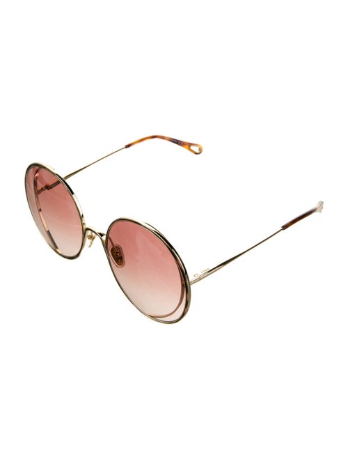 Chloé Round Gradient Sunglasses