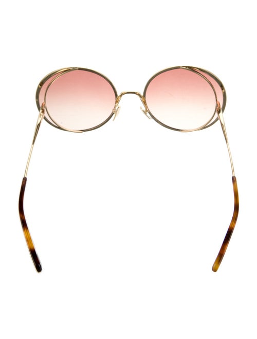 Chloé Round Gradient Sunglasses