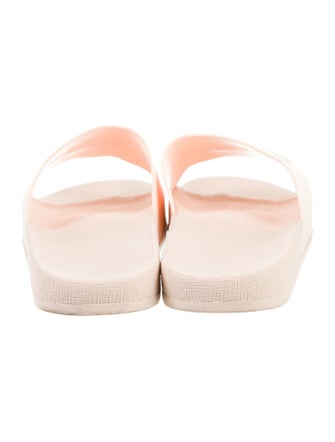 Chloé Rubber Scalloped Accent Slides