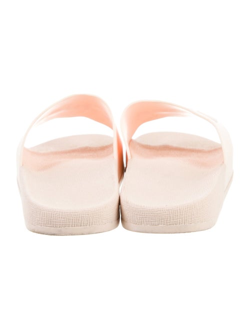 Chloé Rubber Scalloped Accent Slides
