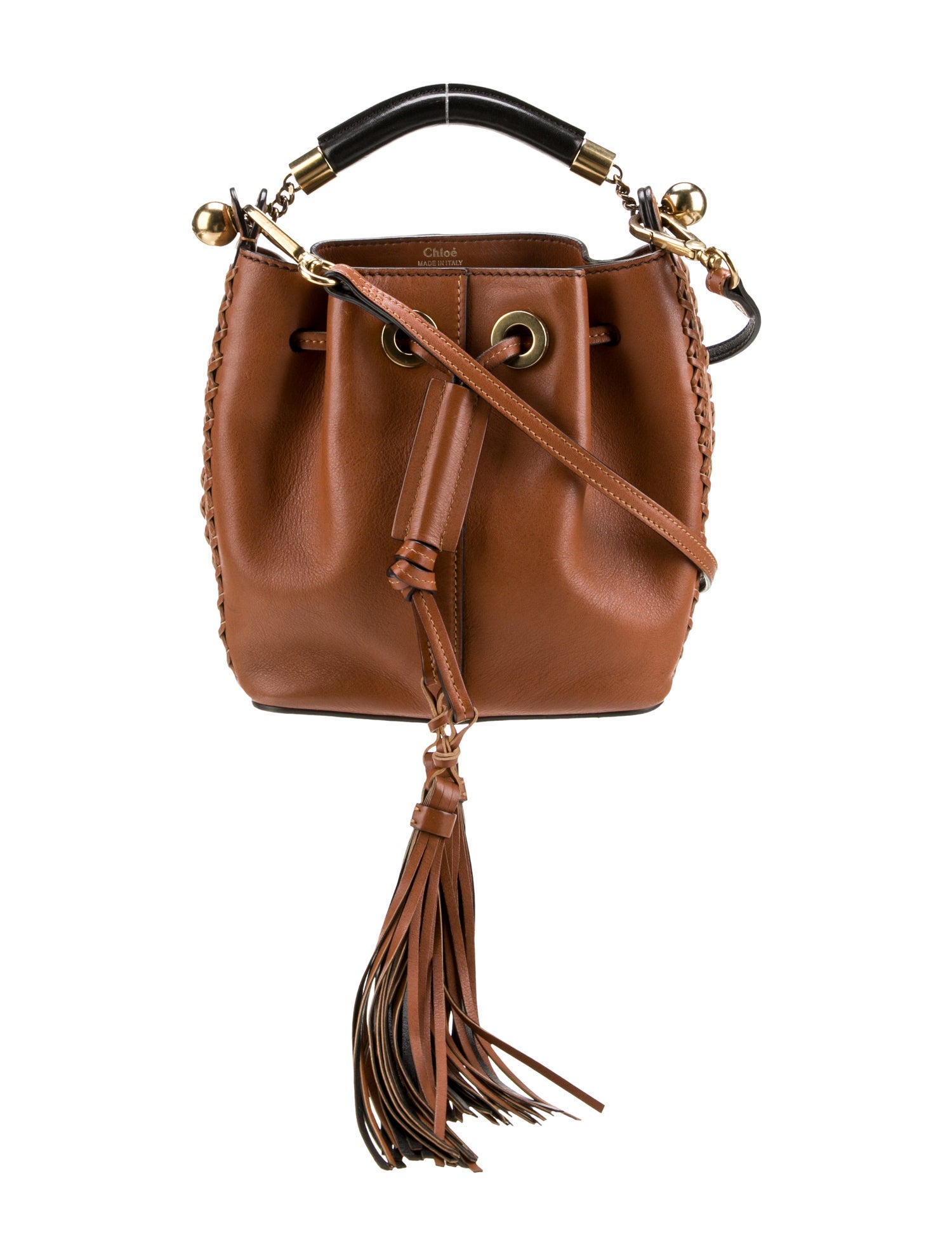Chloé Leather Bucket Bag