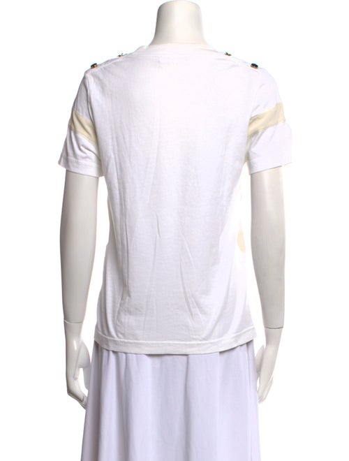 Chloé Striped Crew Neck T-Shirt