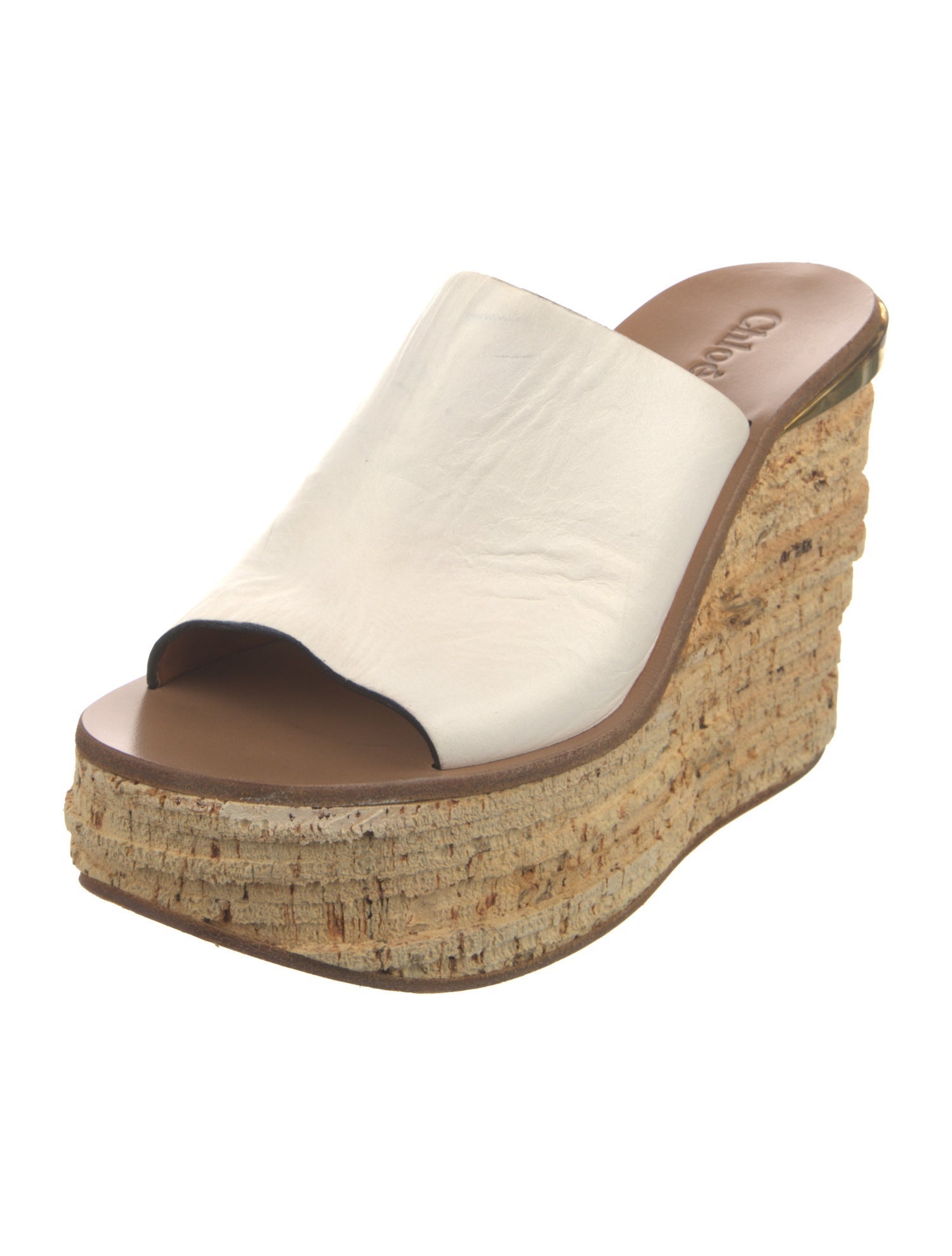 Chloé Leather Slides