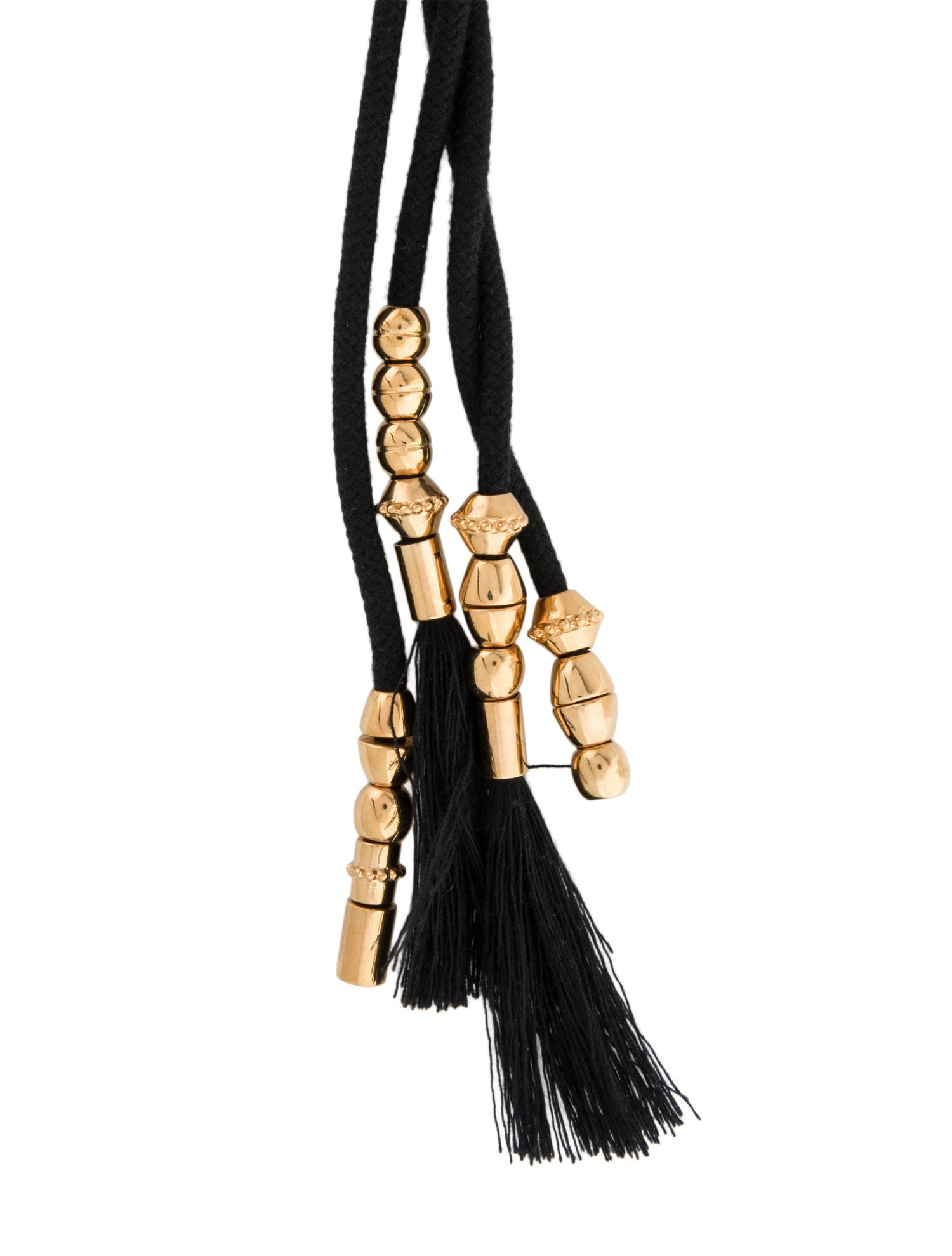 Chloé Rope Tassel Lavalier Necklace