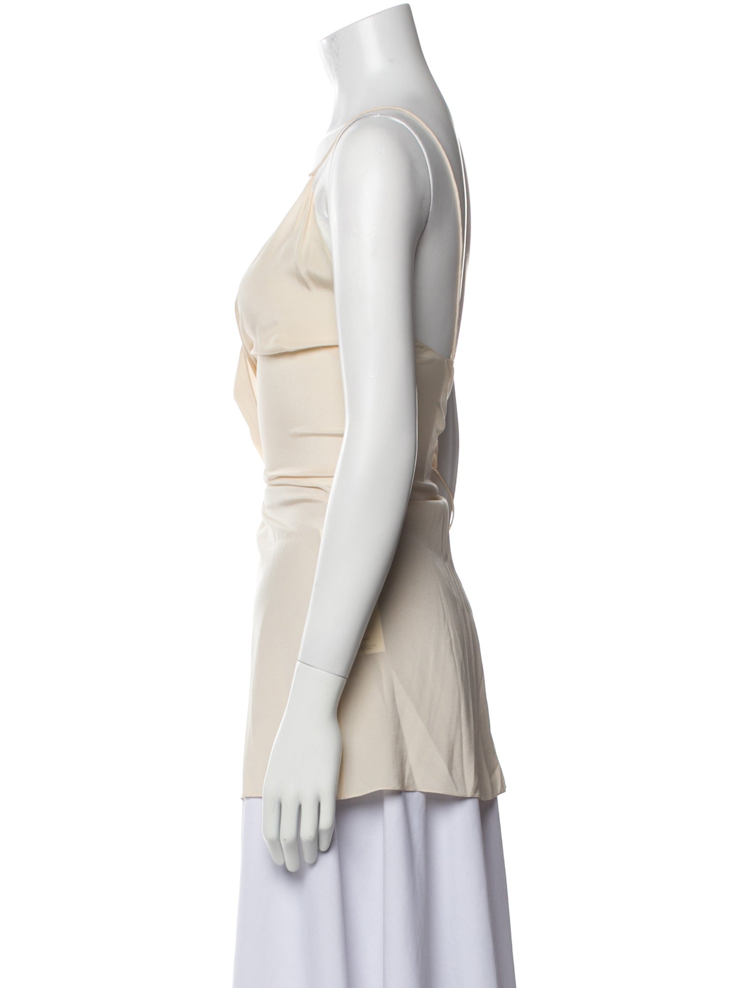 Chloé Silk V-Neck Tunic