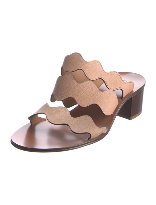 Chloé Leather Slides