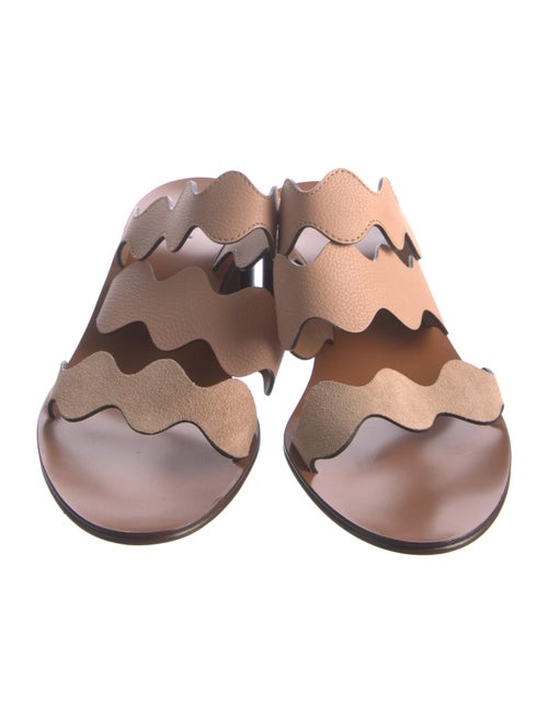 Chloé Leather Slides