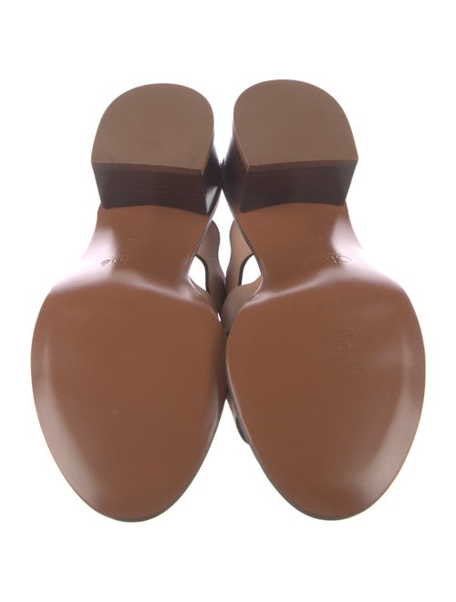Chloé Leather Slides