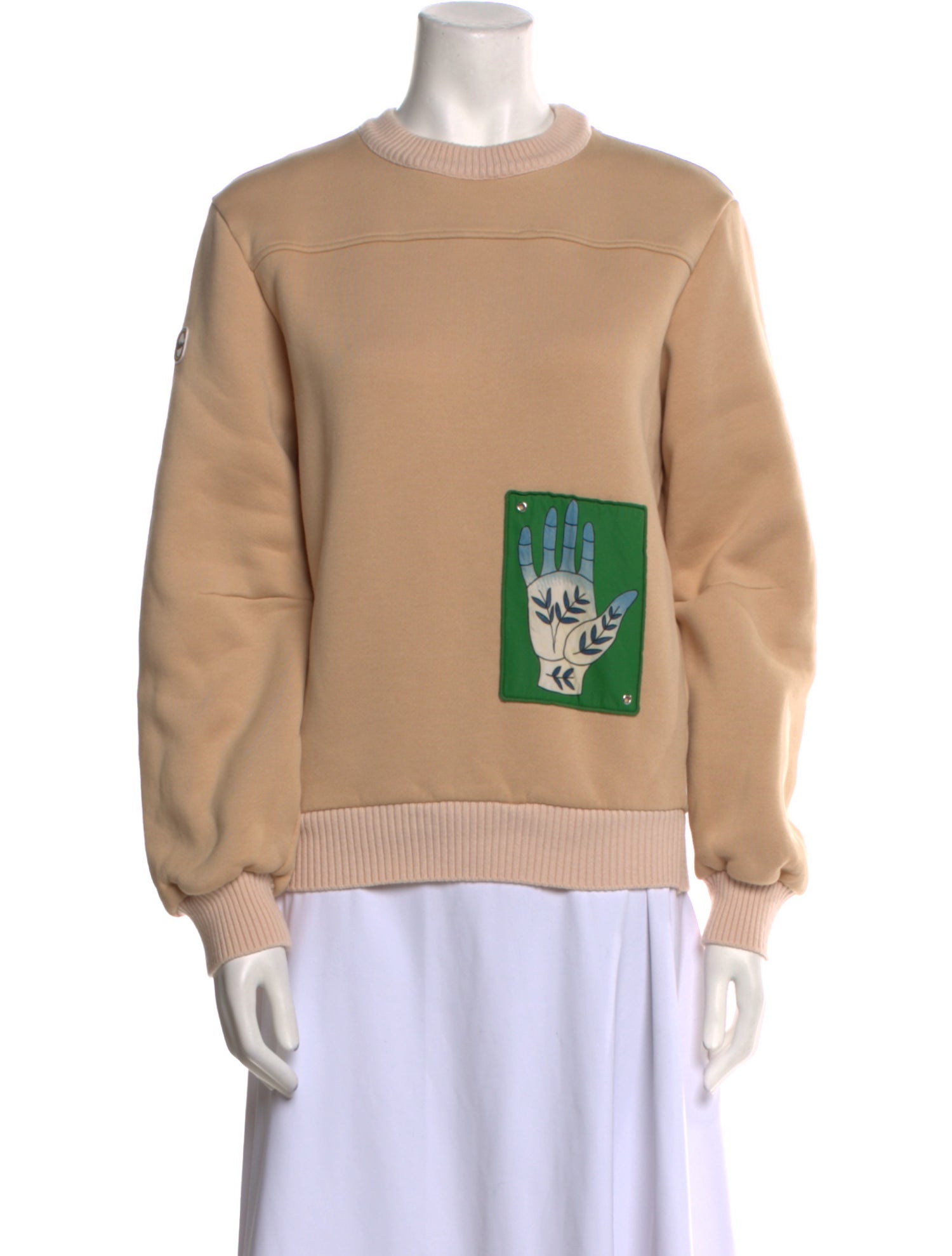 Chloé Graphic Print Crew Neck Sweatshirt