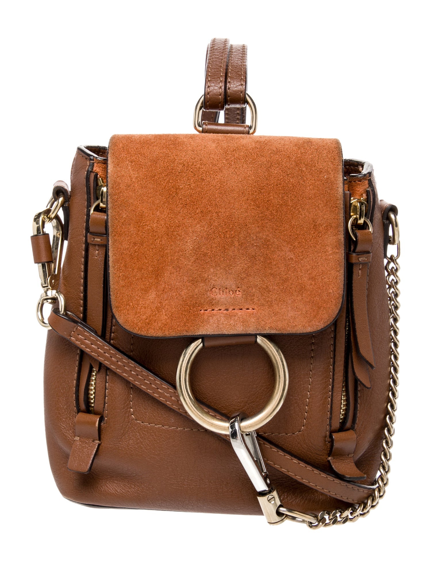 Chloé Leather Backpack