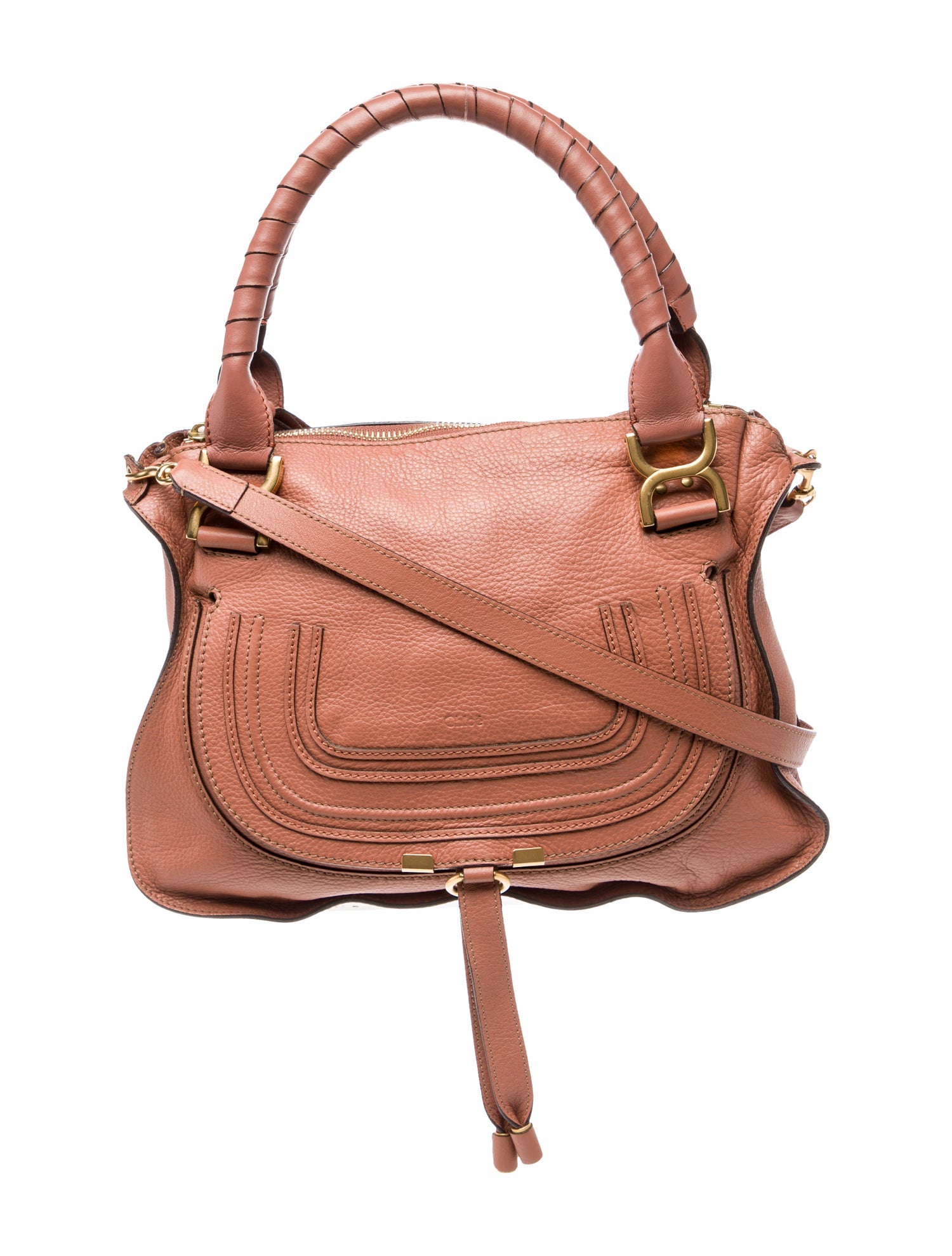 Chloé Leather Top Handle Bag