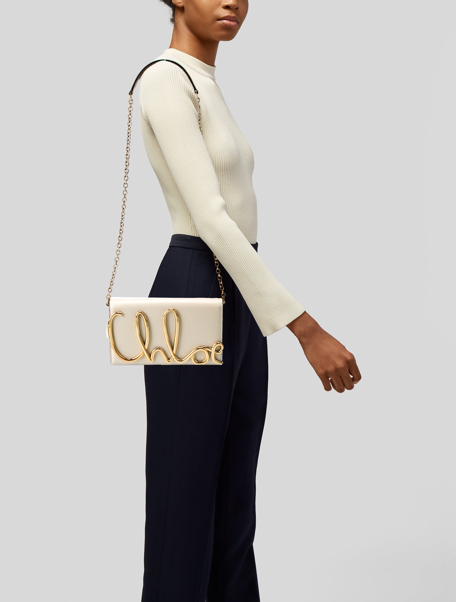 Chloé Leather Shoulder Bag