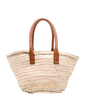 Chloé Raffia Marcie Shoulder Bag