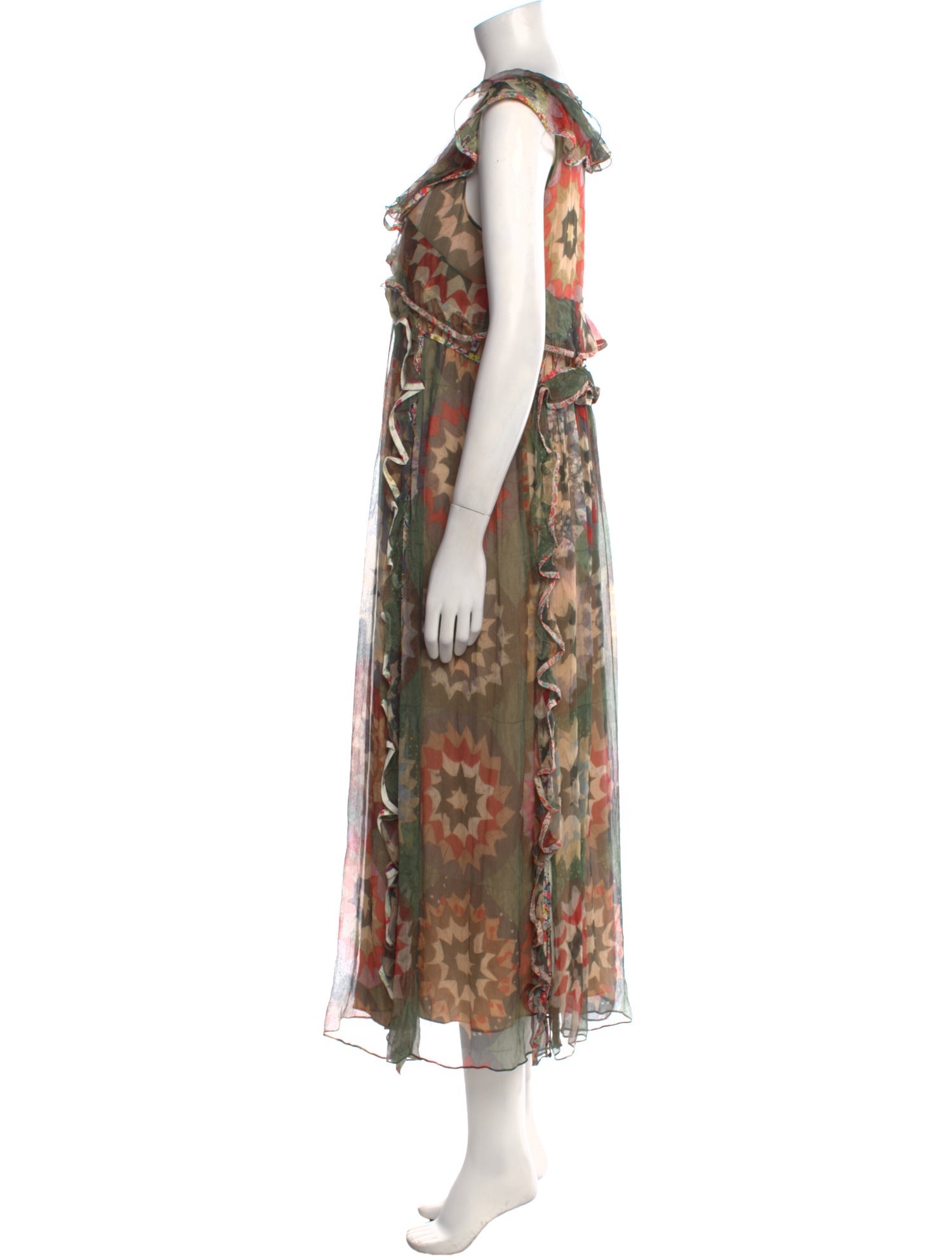 Chloé Silk Long Dress