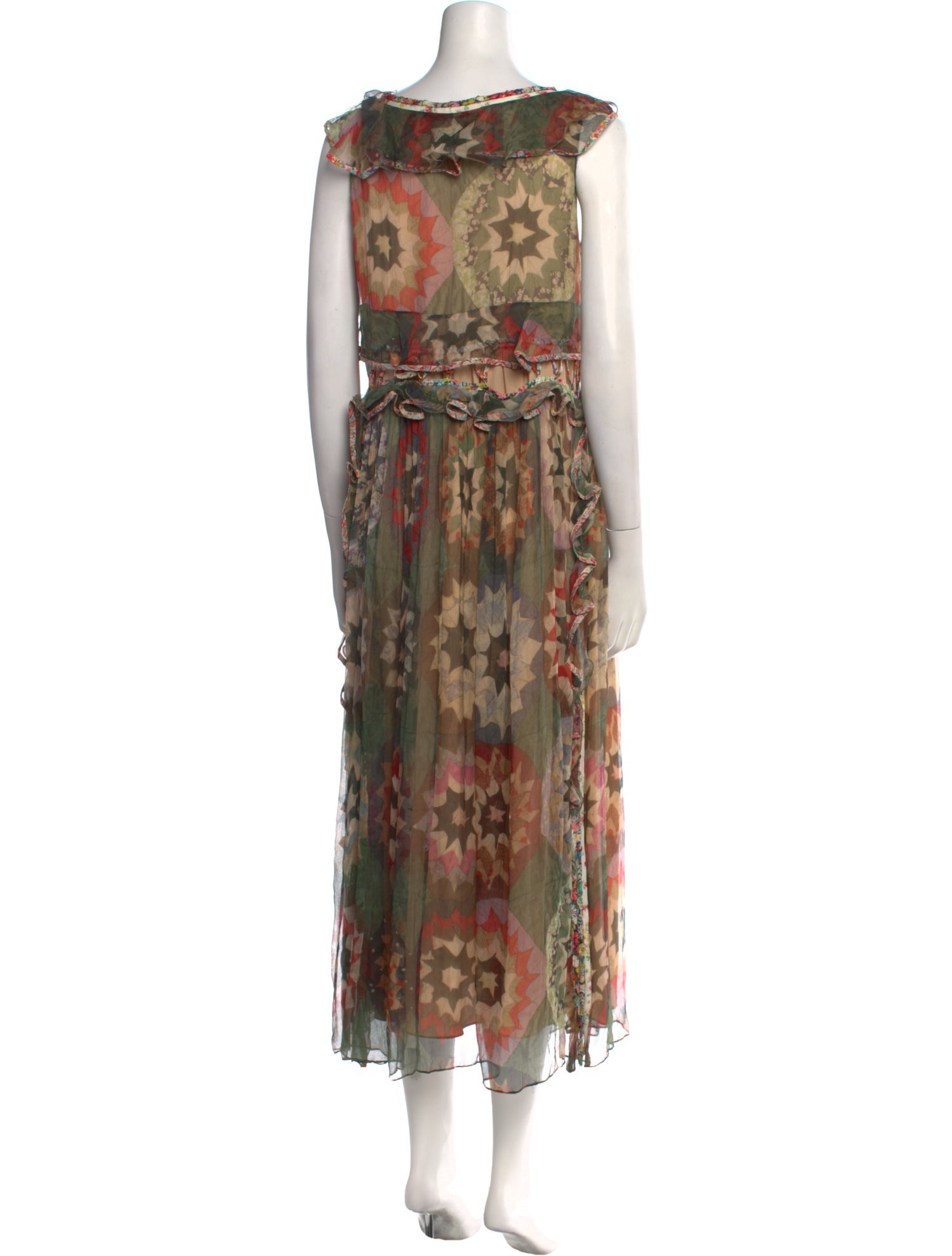 Chloé Silk Long Dress