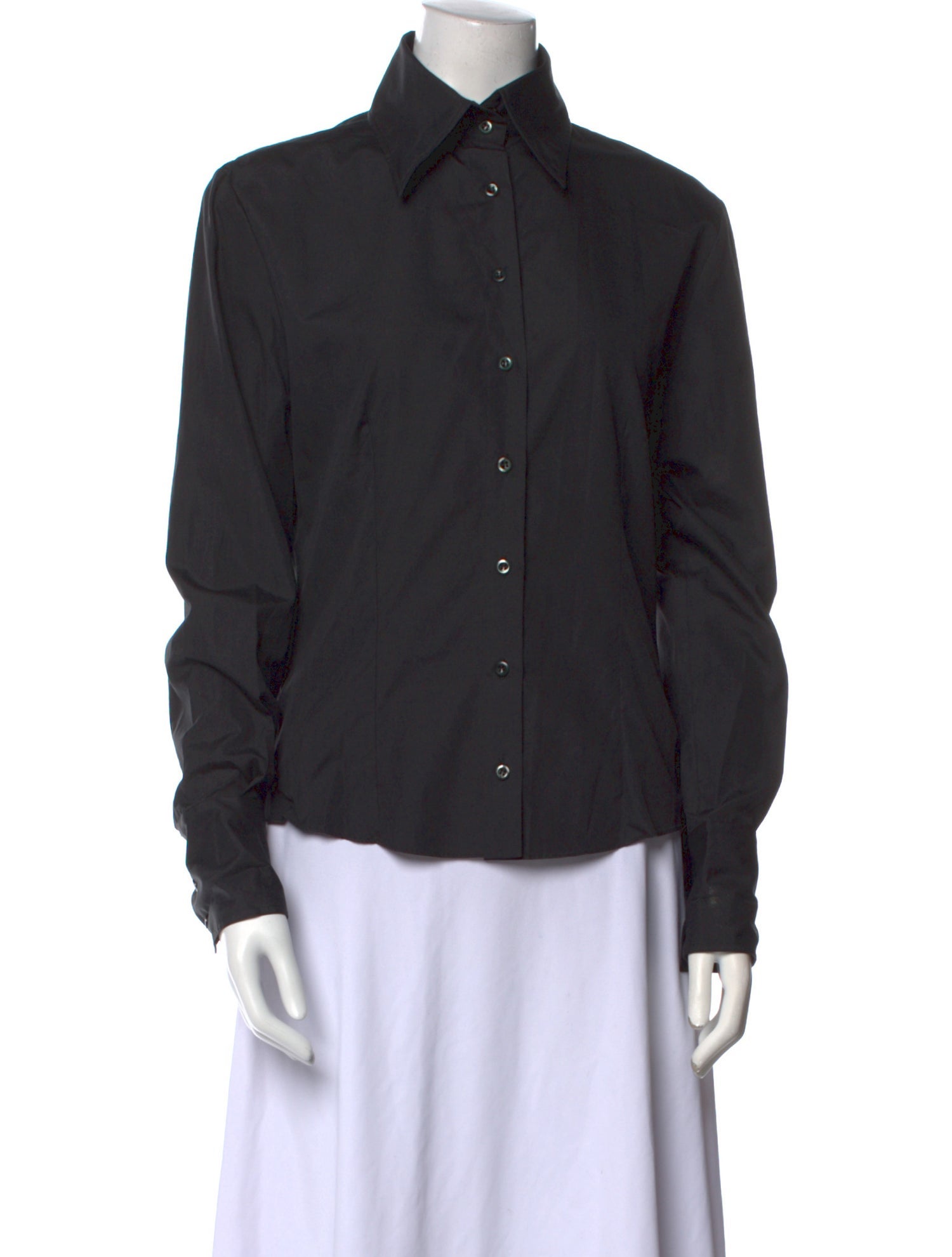 Chloé Vintage Long Sleeve Button-Up Top