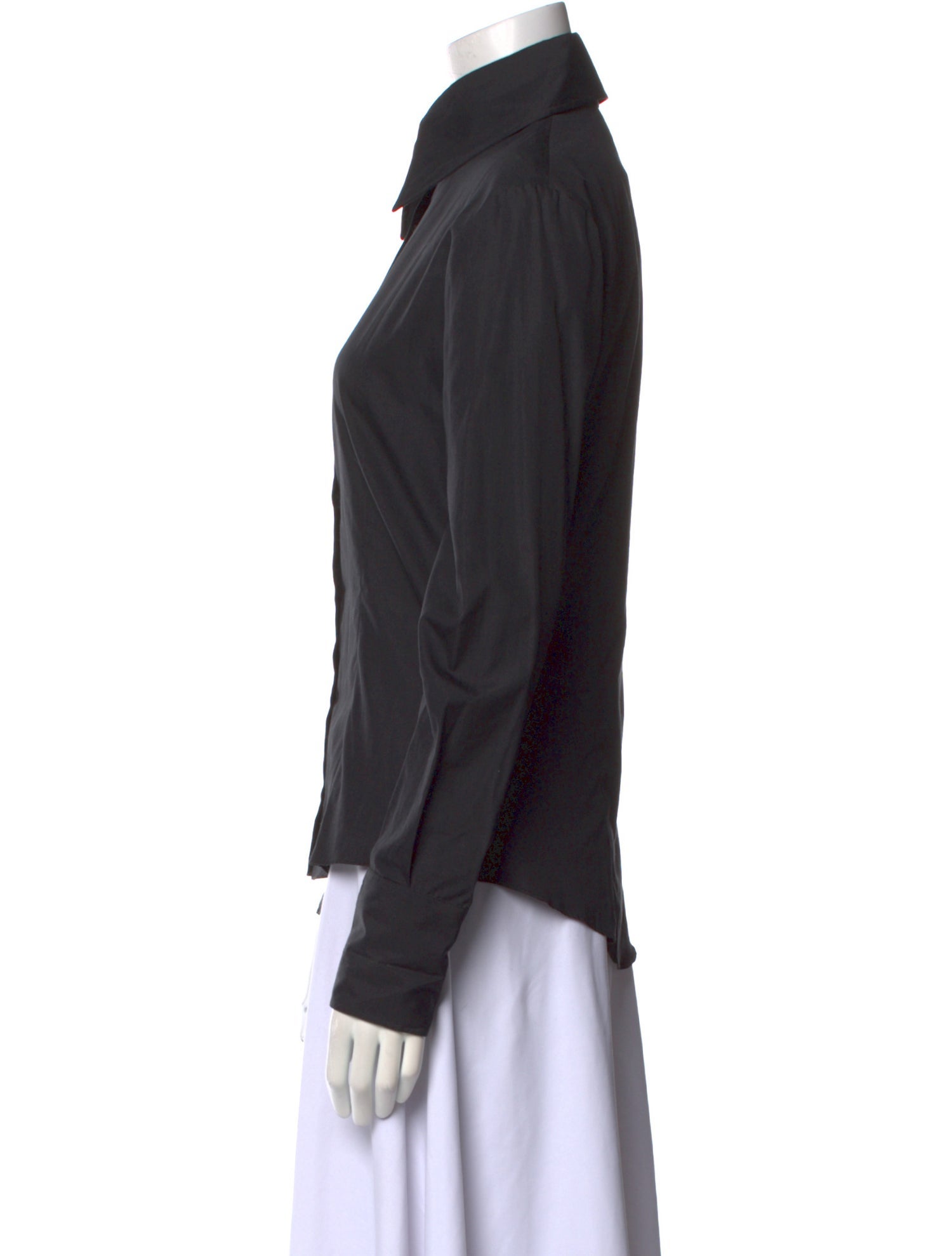 Chloé Vintage Long Sleeve Button-Up Top