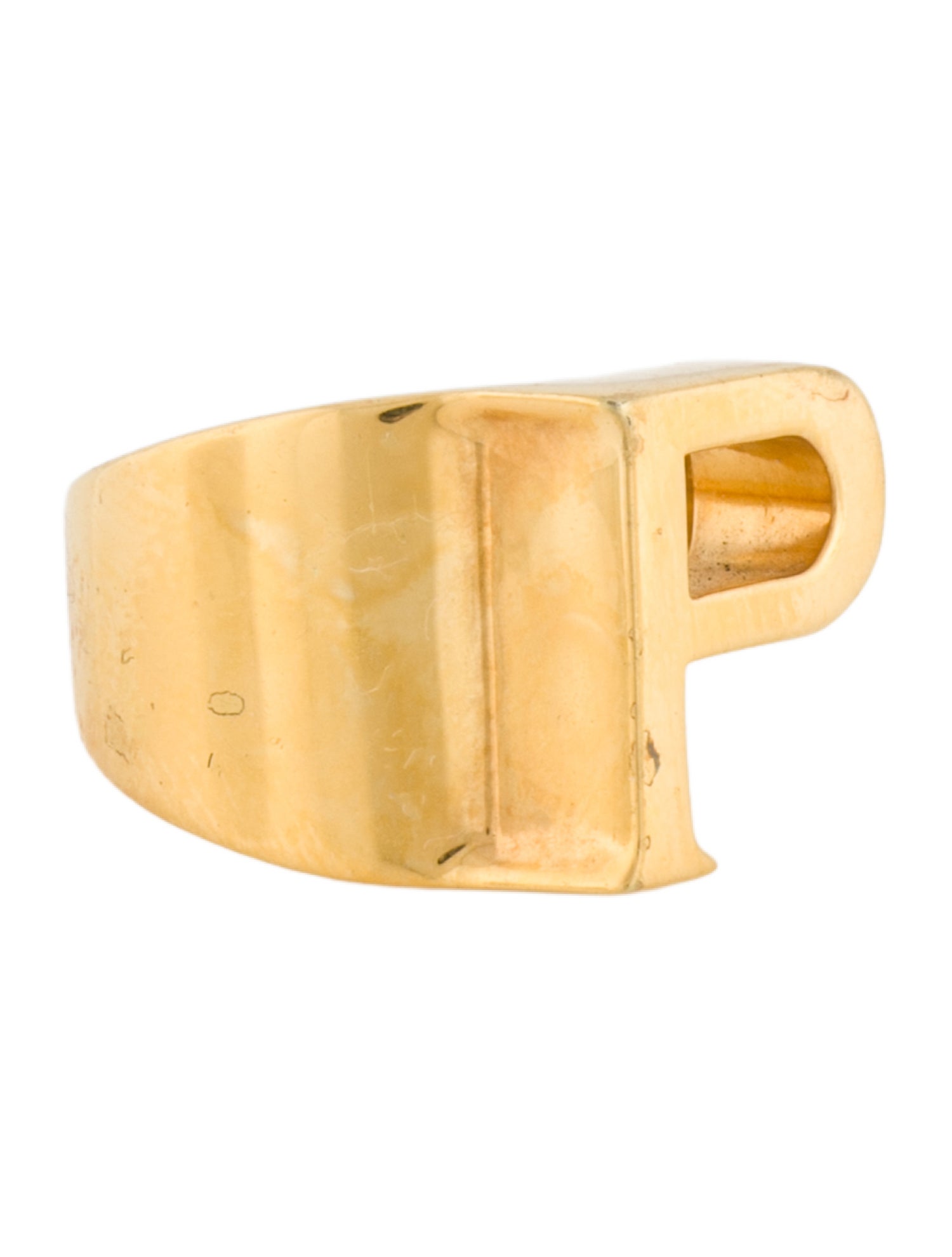 Chloé Alphabet 'P' Ring