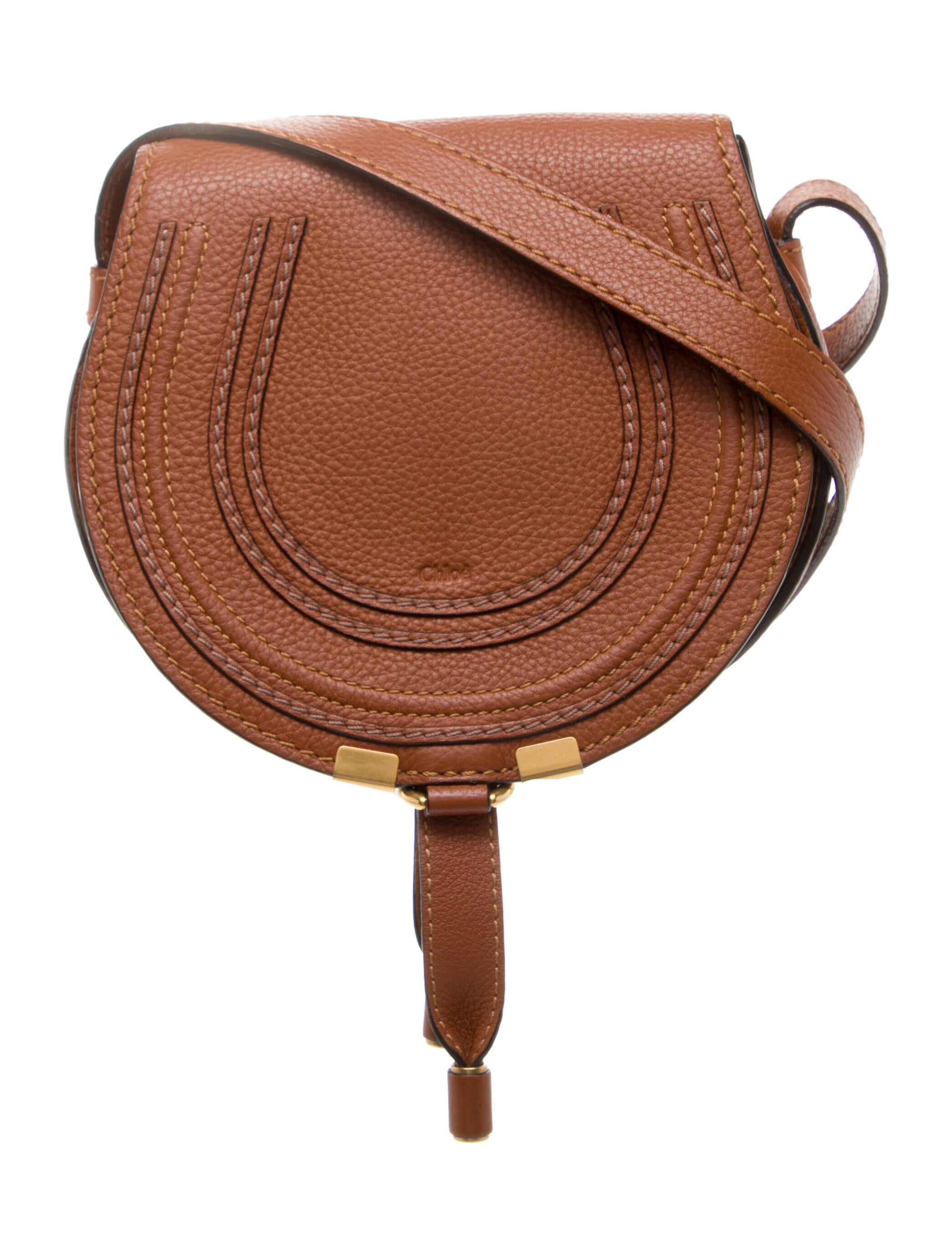 Chloé Leather Marcie Crossbody Small