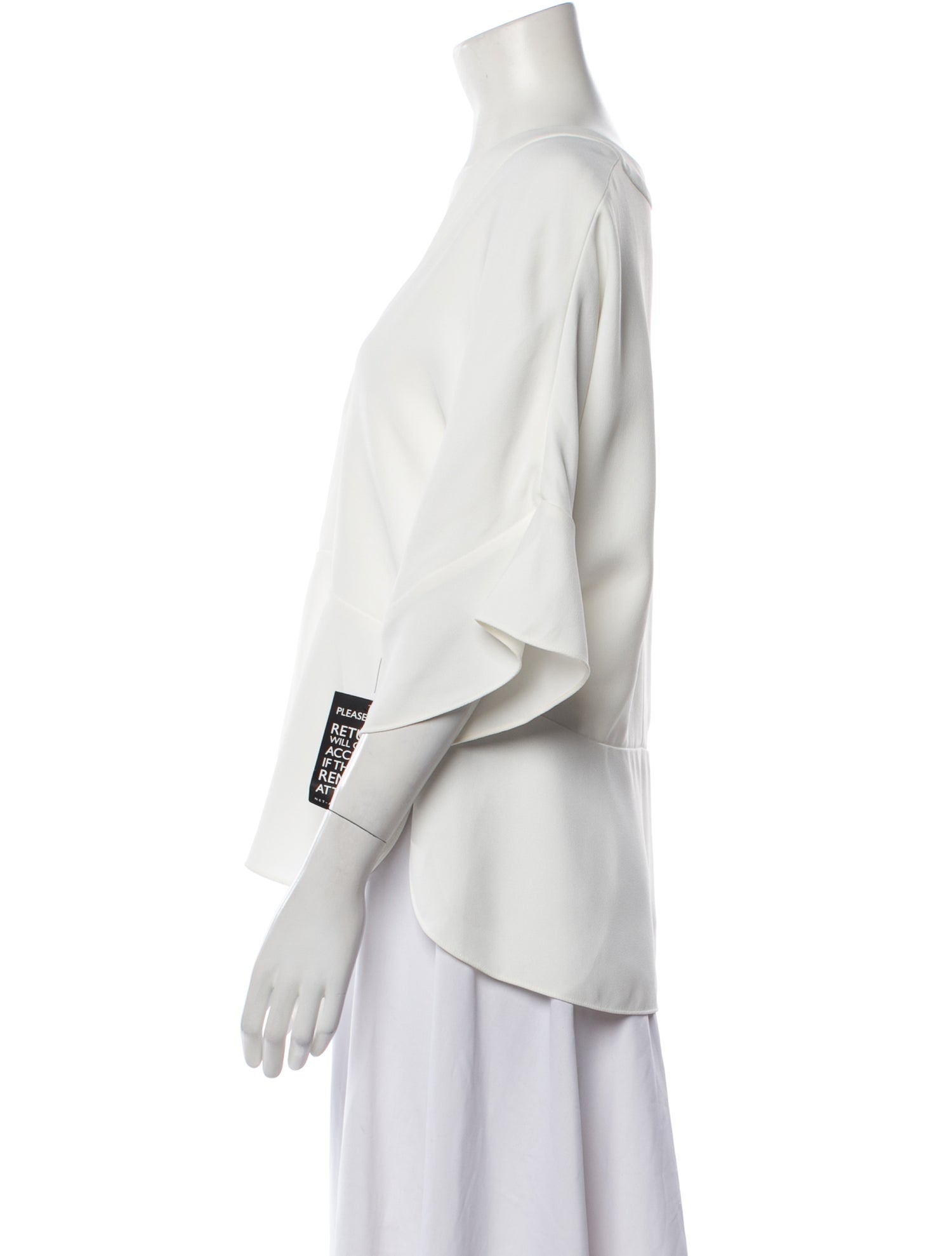 Chloé Silk V-Neck Blouse w/ Tags