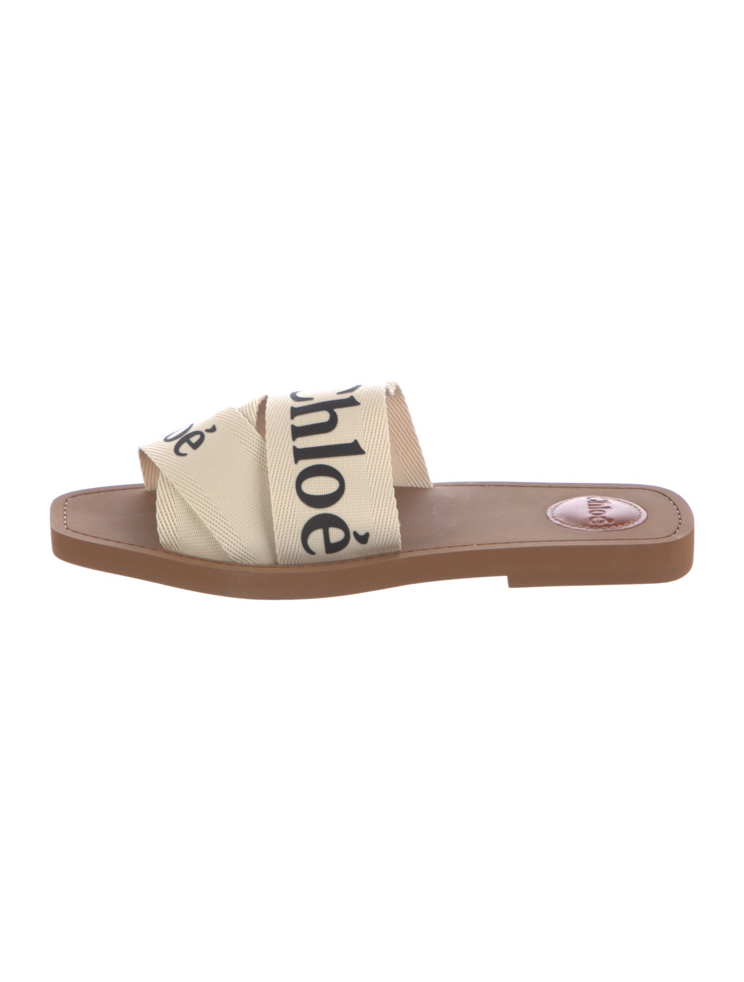 Chloé Printed Slides w/ Tags
