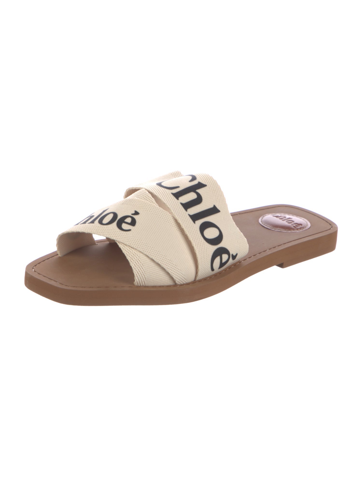 Chloé Printed Slides w/ Tags