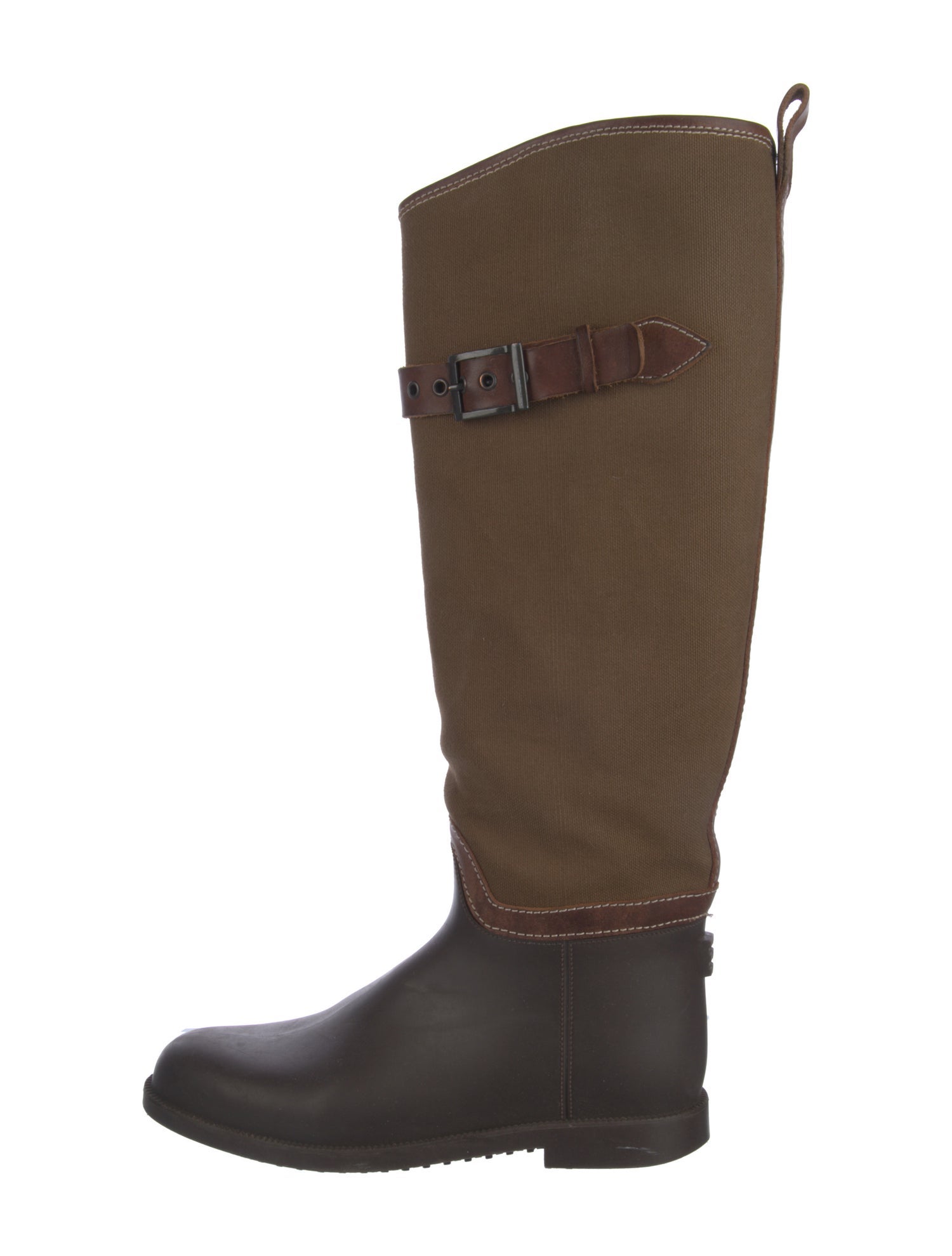 Chloé Canvas Boots