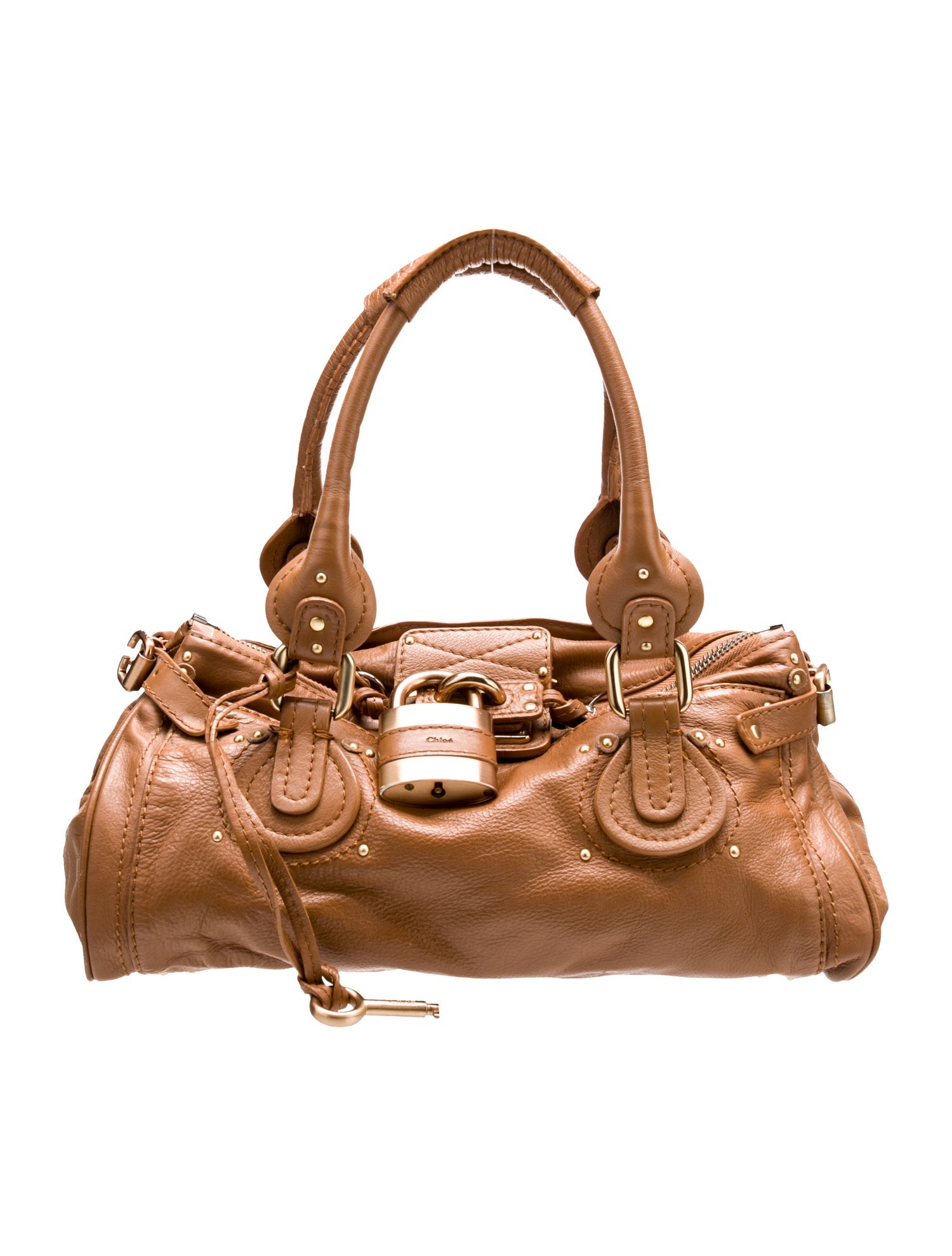 Chloé Leather Top Handle Bag