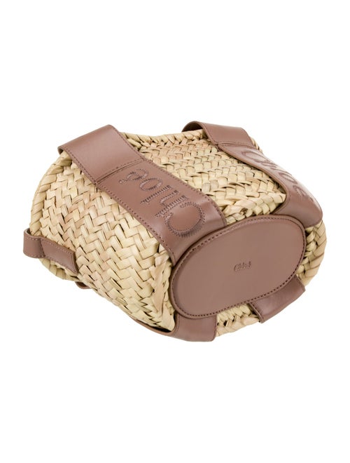 Chloé Straw Bucket Bag