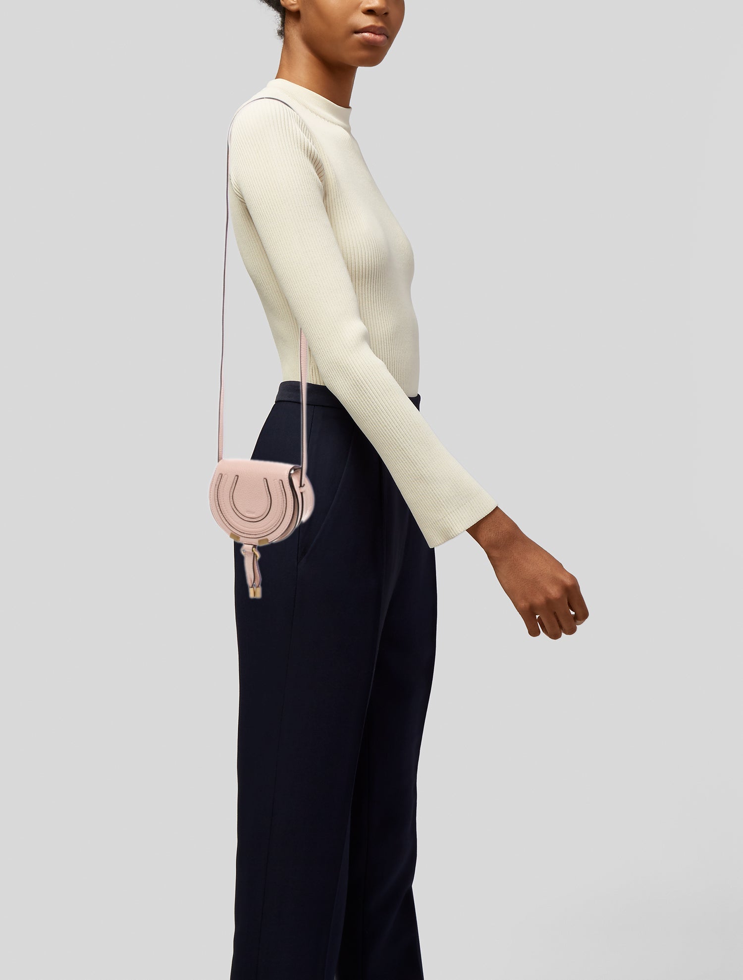 Chloé Leather Marcie Shoulder Bag Mini