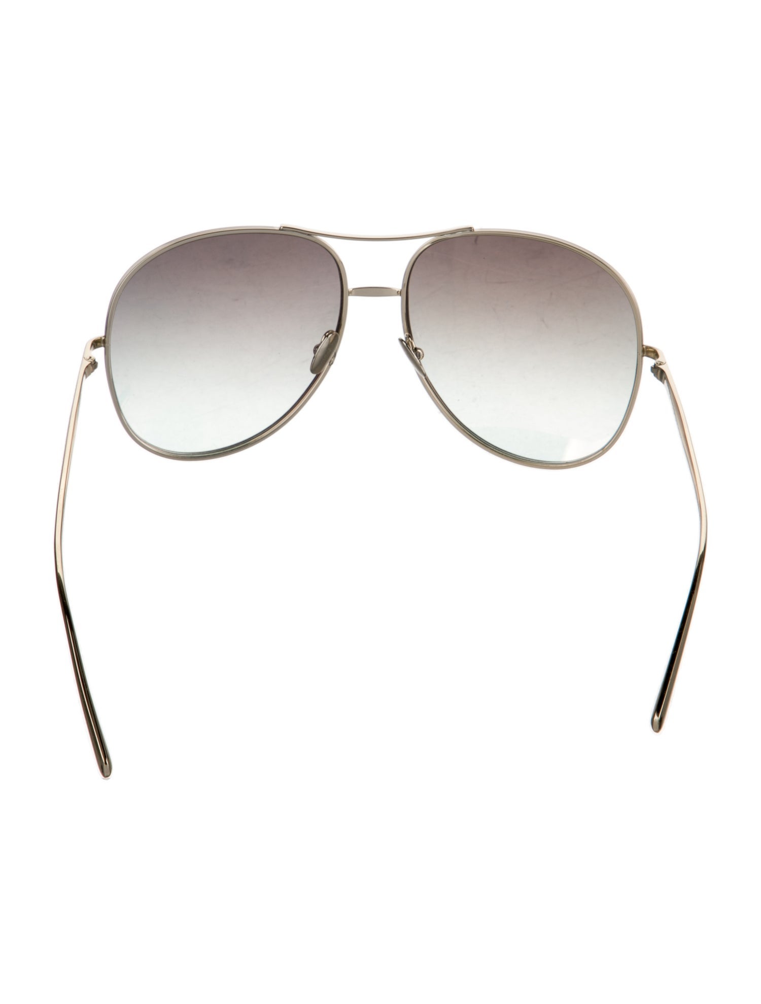 Chloé Aviator Gradient Sunglasses