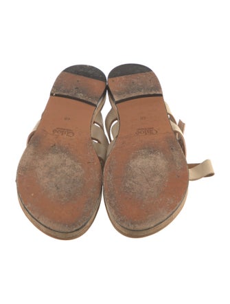 Chloé Leather Slides