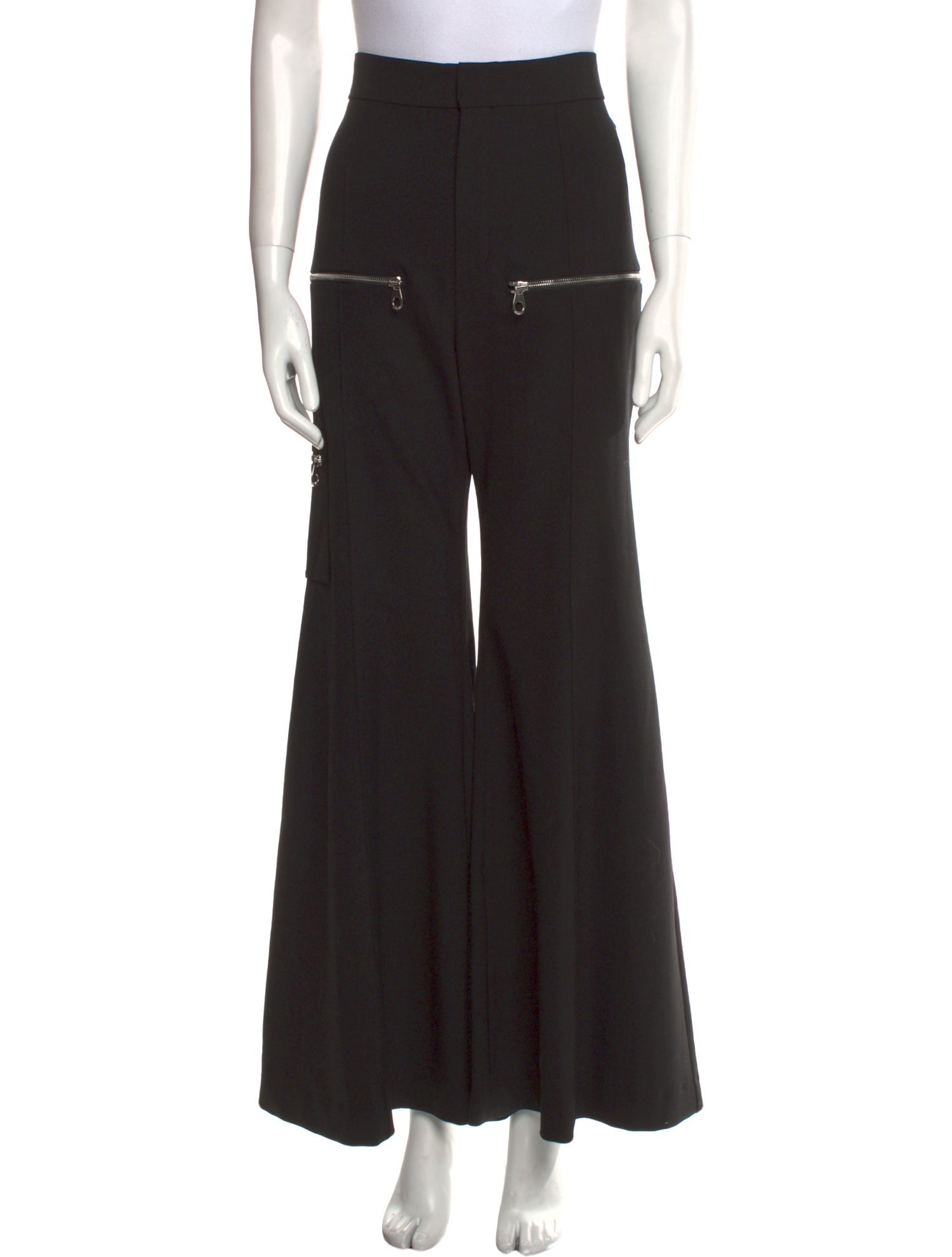 Chloé Virgin Wool Wide Leg Pants