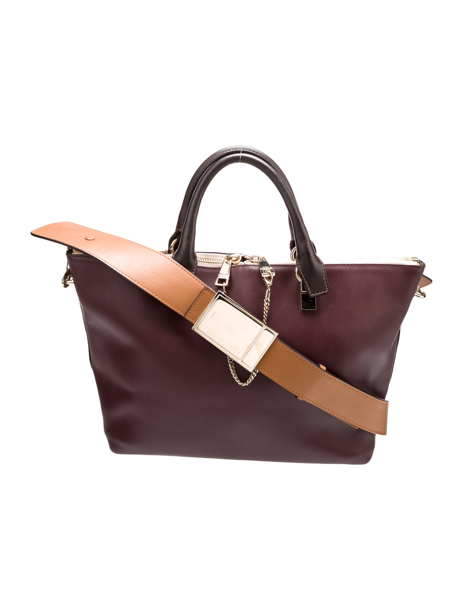 Chloé Leather Weekender Bag