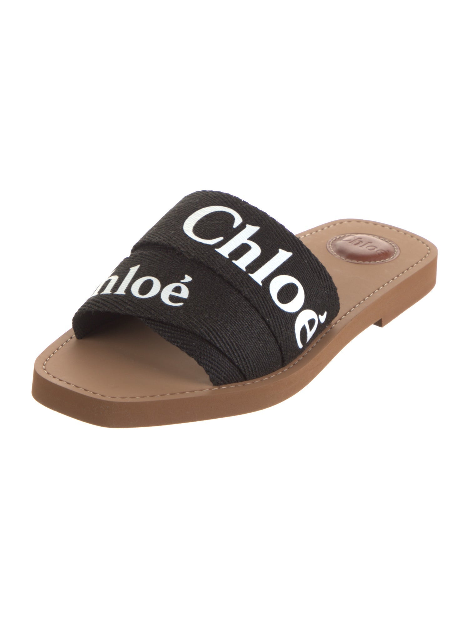 Chloé Canvas Printed Slides