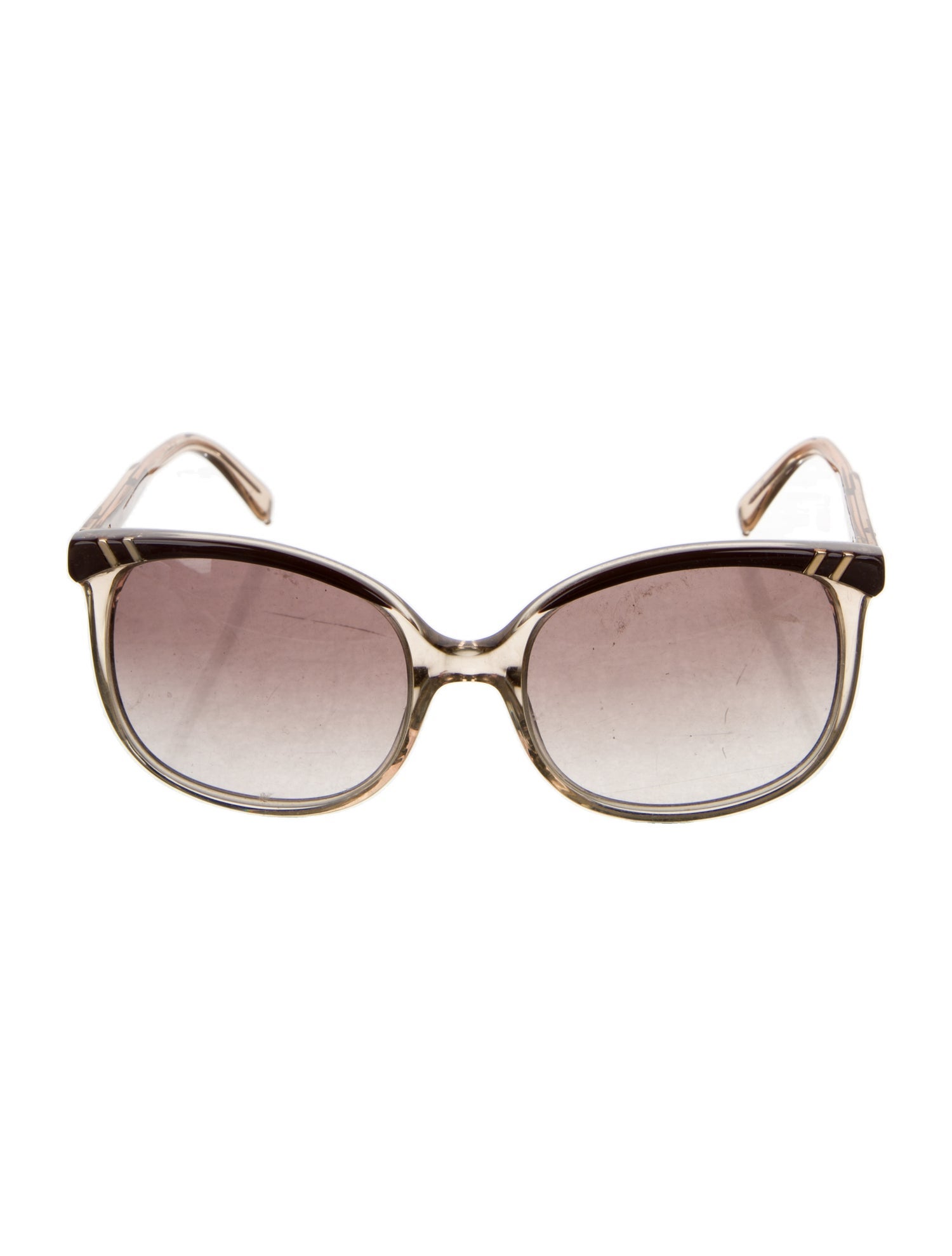 Chloé Oversize Gradient Sunglasses