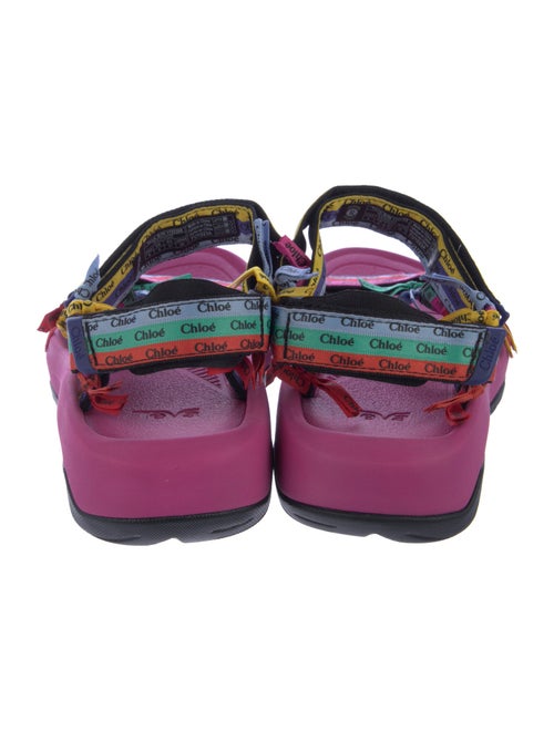 Chloé Printed Slingback Sandals