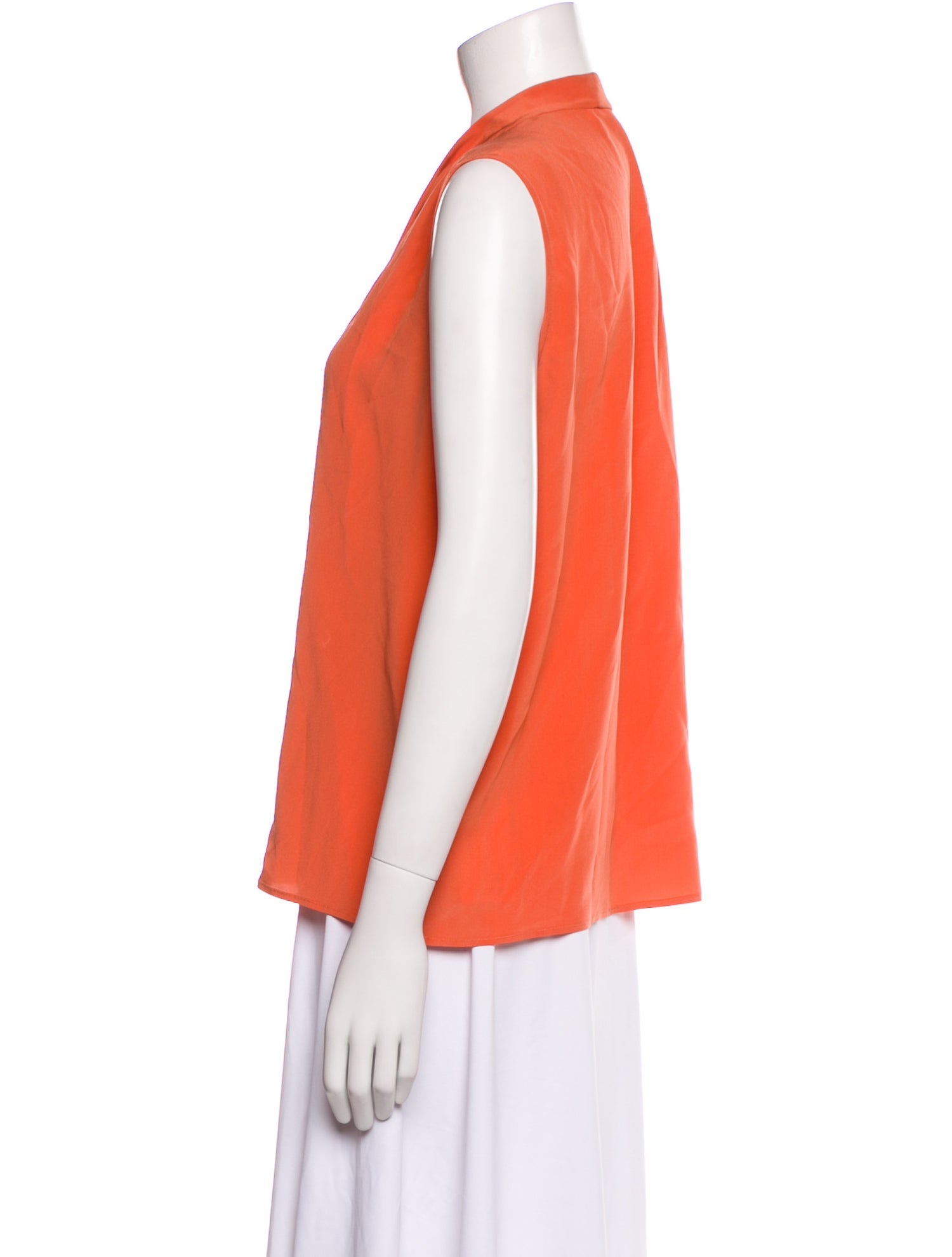 Chloé Silk V-Neck Top