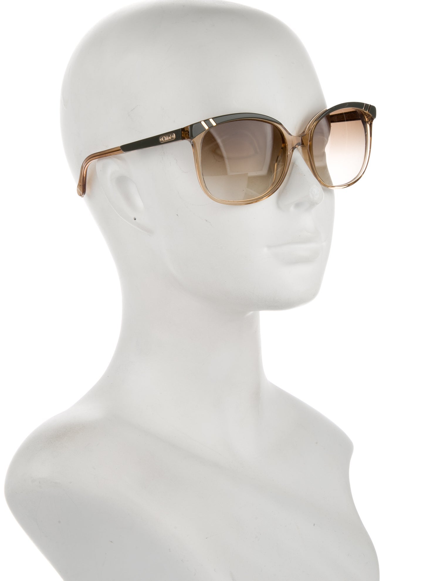 Chloé Oversize Gradient Sunglasses