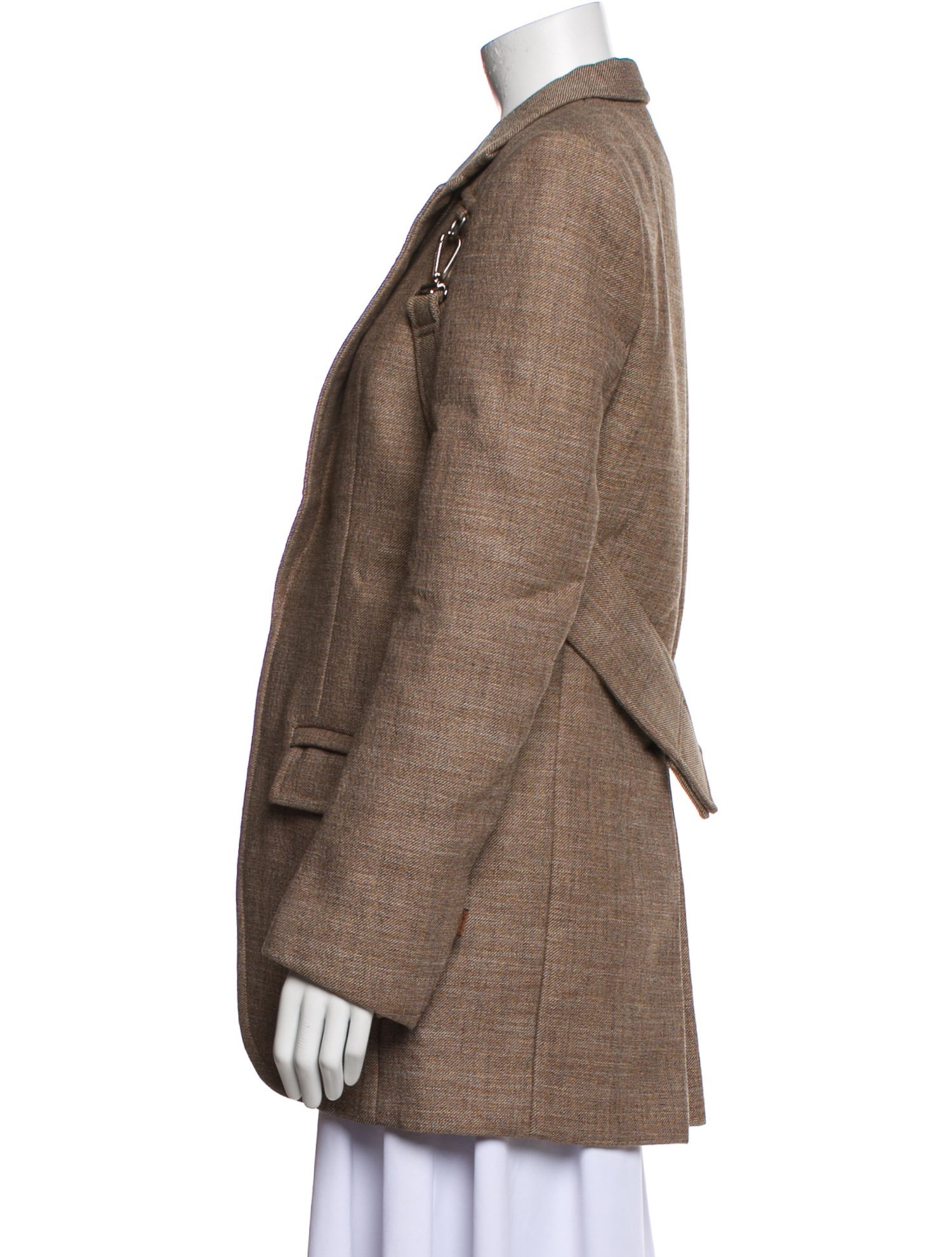 Chloé Tweed Pattern Blazer