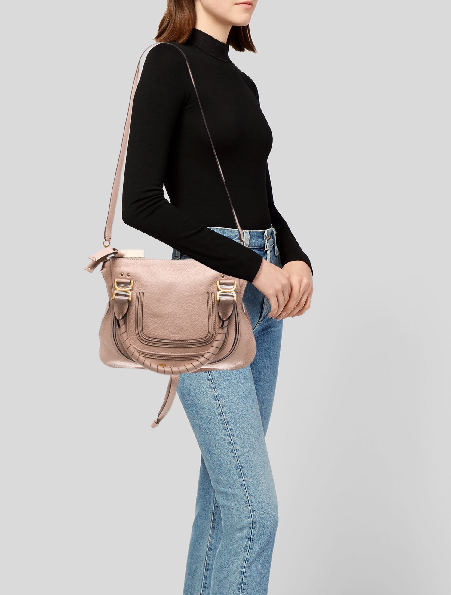 Chloé Leather Marcie Shoulder Bag