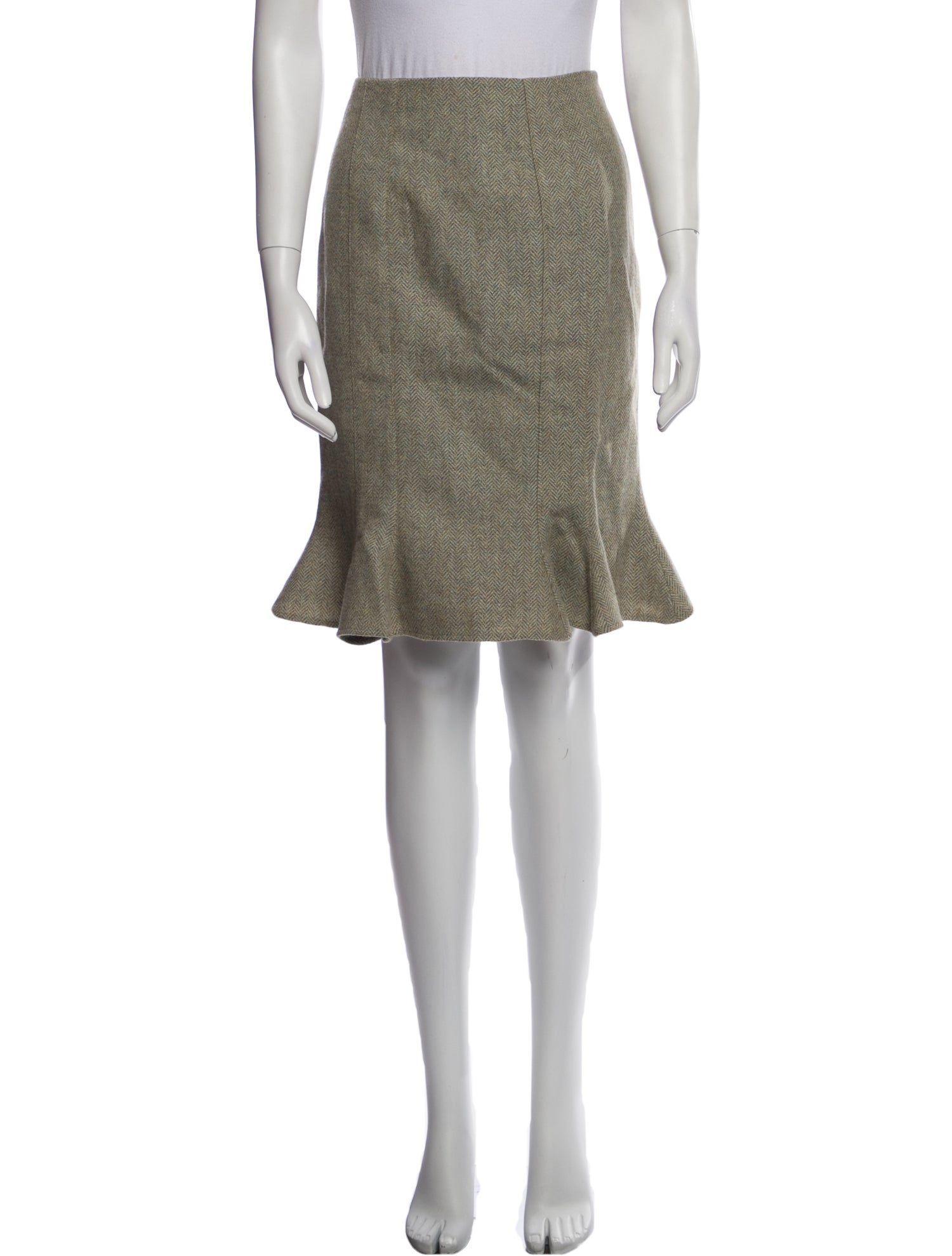 Chloé Wool Knee-Length Skirt