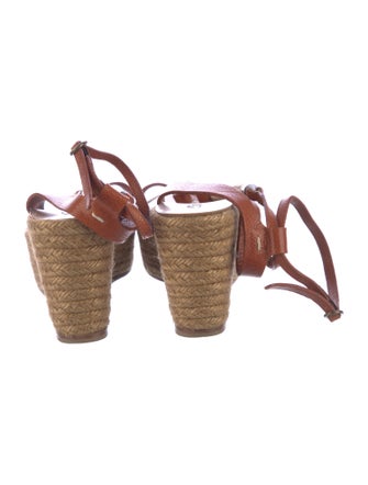 Chloé Leather Espadrilles