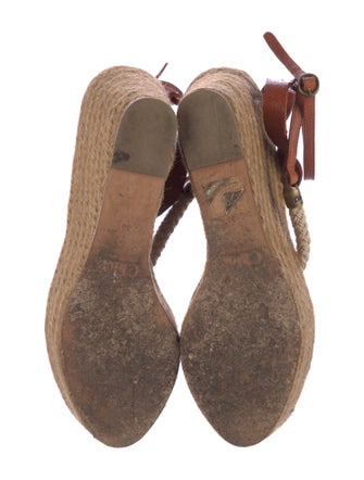 Chloé Leather Espadrilles