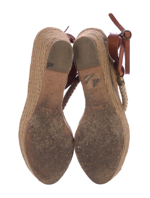 Chloé Leather Espadrilles