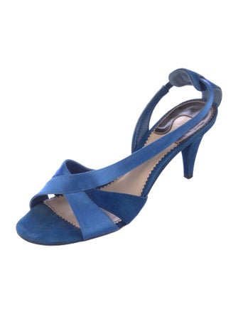 Chloé Suede Slingback Sandals